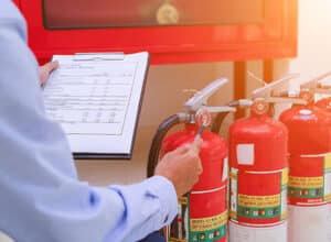 Inspecciones de extintores portátiles