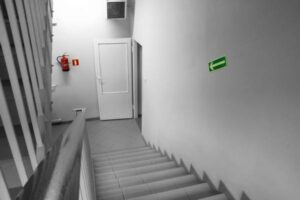 Business stairway