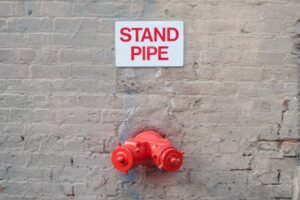 A siamese FDC serving a standpipe system