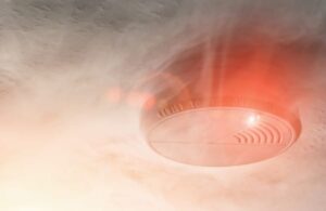 Smoke Detector Testing with Smoke in a Can