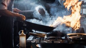 N.º 401: Gracias por la seguridad de los rociadores contra incendios: edición para restaurantes