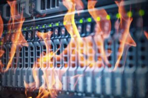 Fire protection and server room aisle containment