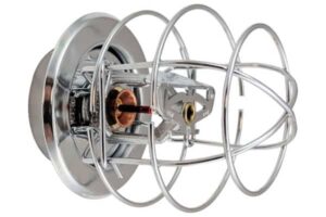 Fire sprinkler head guard