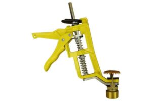 Shutgun closing off a fire sprinkler