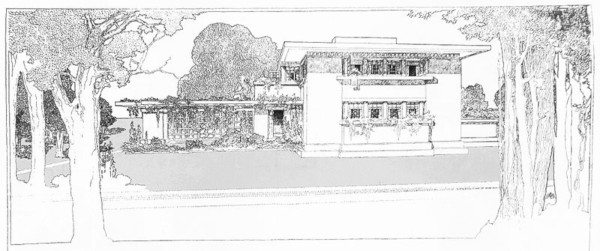 La casa a prueba de fuego de Frank Lloyd Wright