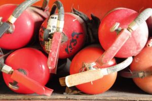 How to dispose of fire extinguishers in California