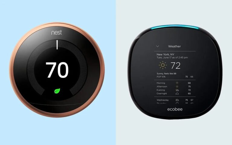 Termostato inteligente Ecobee frente a Nest Learning Thermostat
