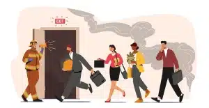 simulacro de emergancia
